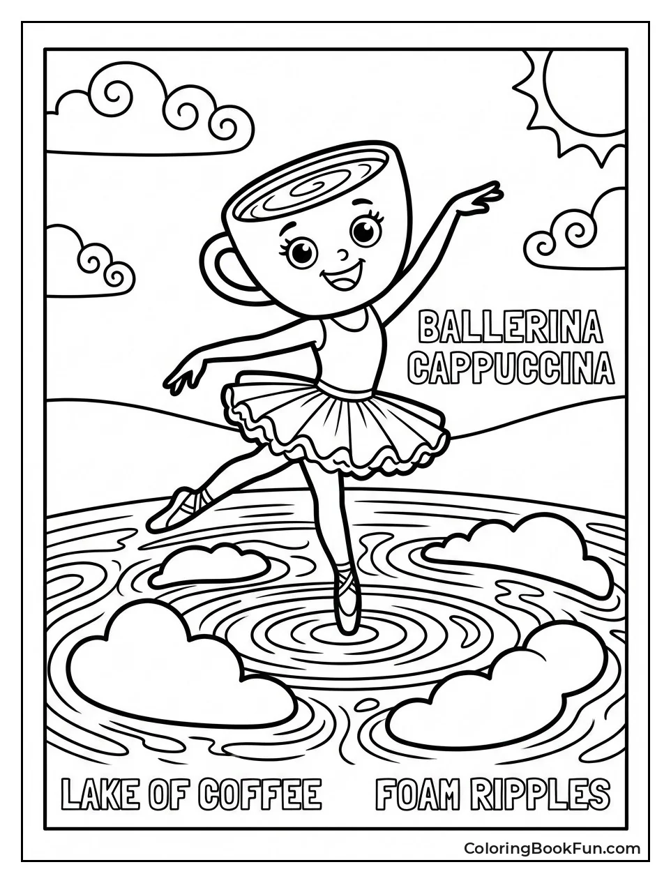 Cappuccina Dances Coffee Swan Lake