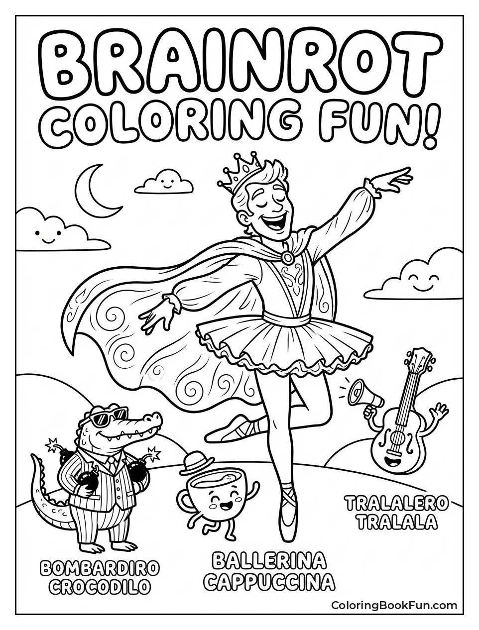 Ballerino Balances on One Toe