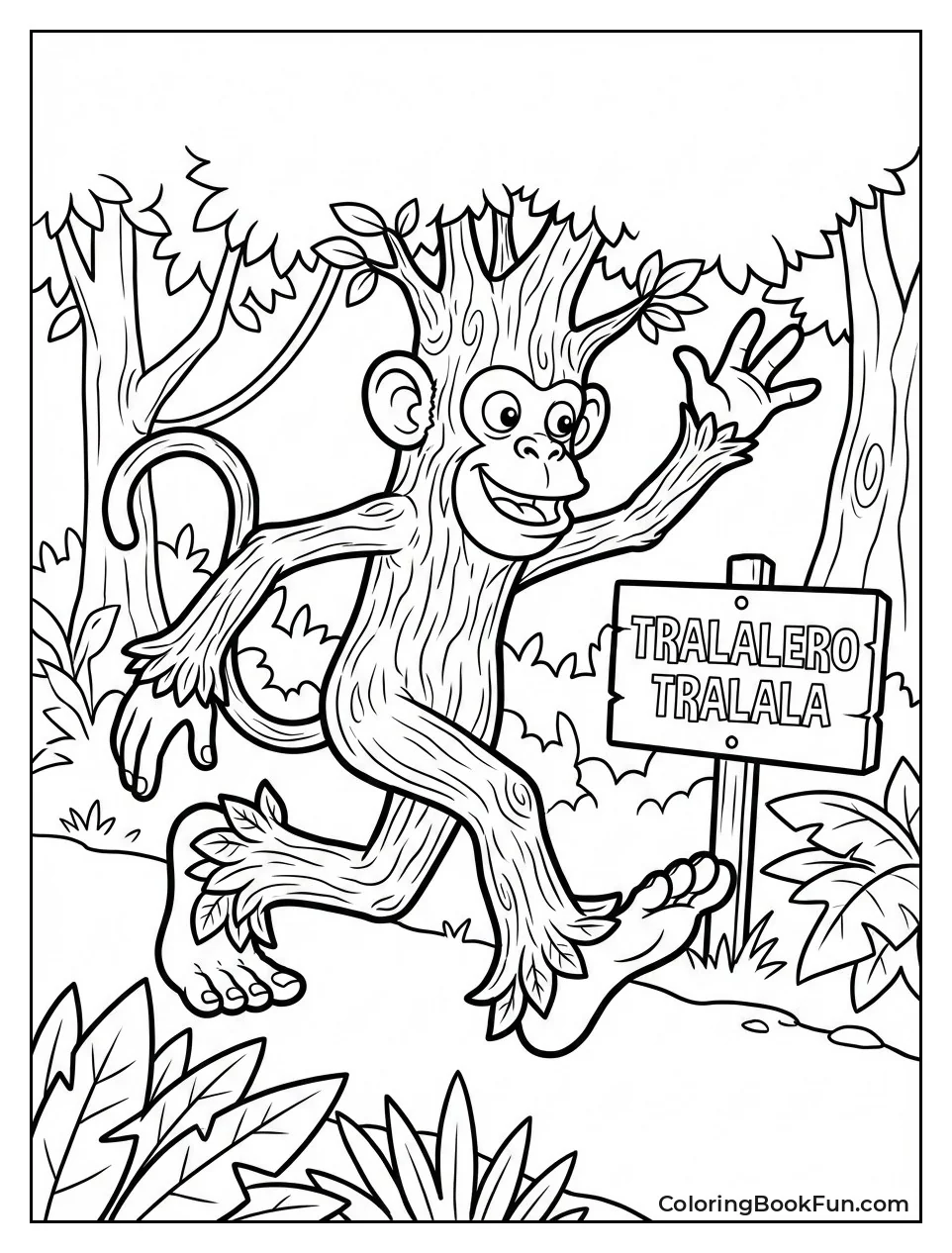 Monkey Tree Takes Big Steps