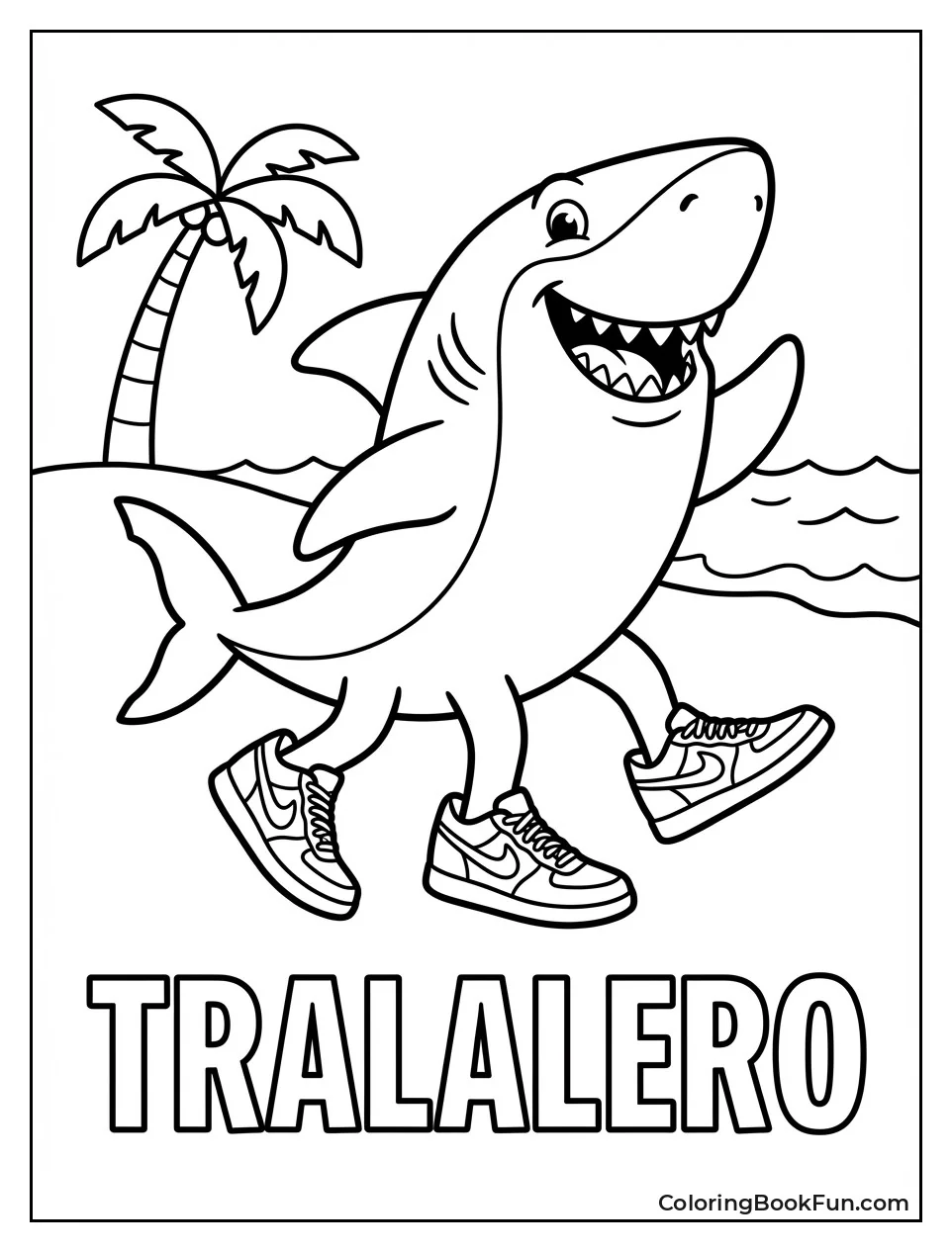 Sneaker Shark Waves from Beach