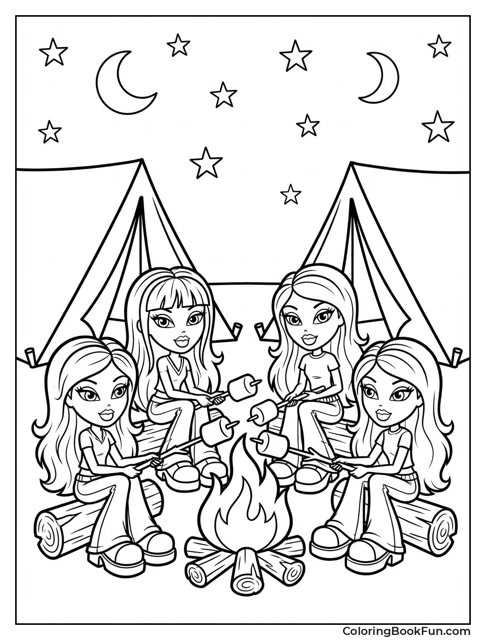 Bratz Roast Marshmallows