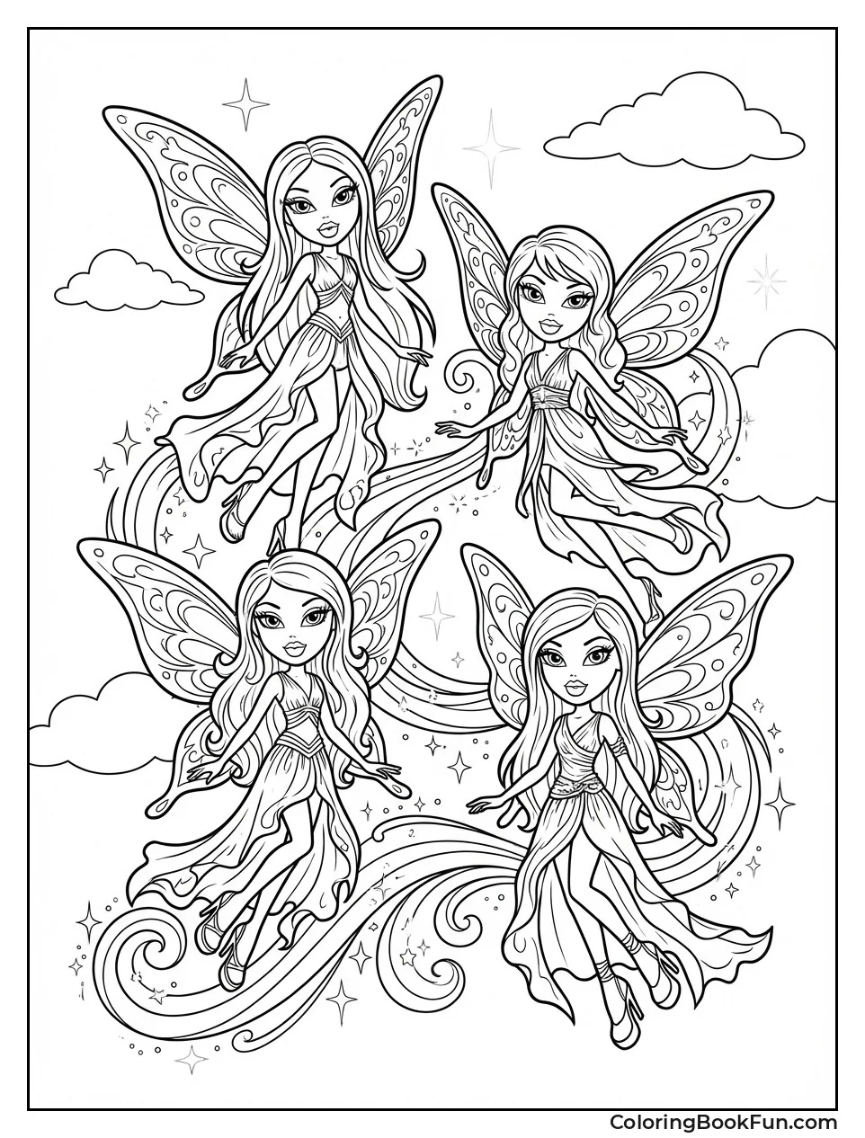 Pixiez Fairies Fly Together