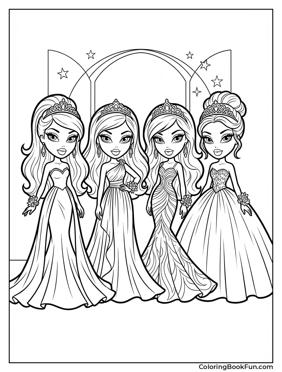 Bratz Wear Prom Gowns