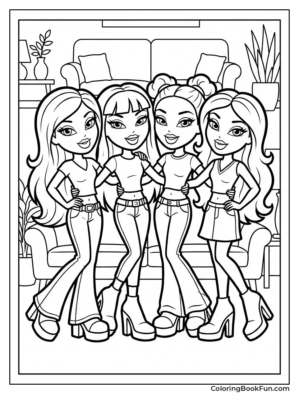 Bratz Friends Hang Together