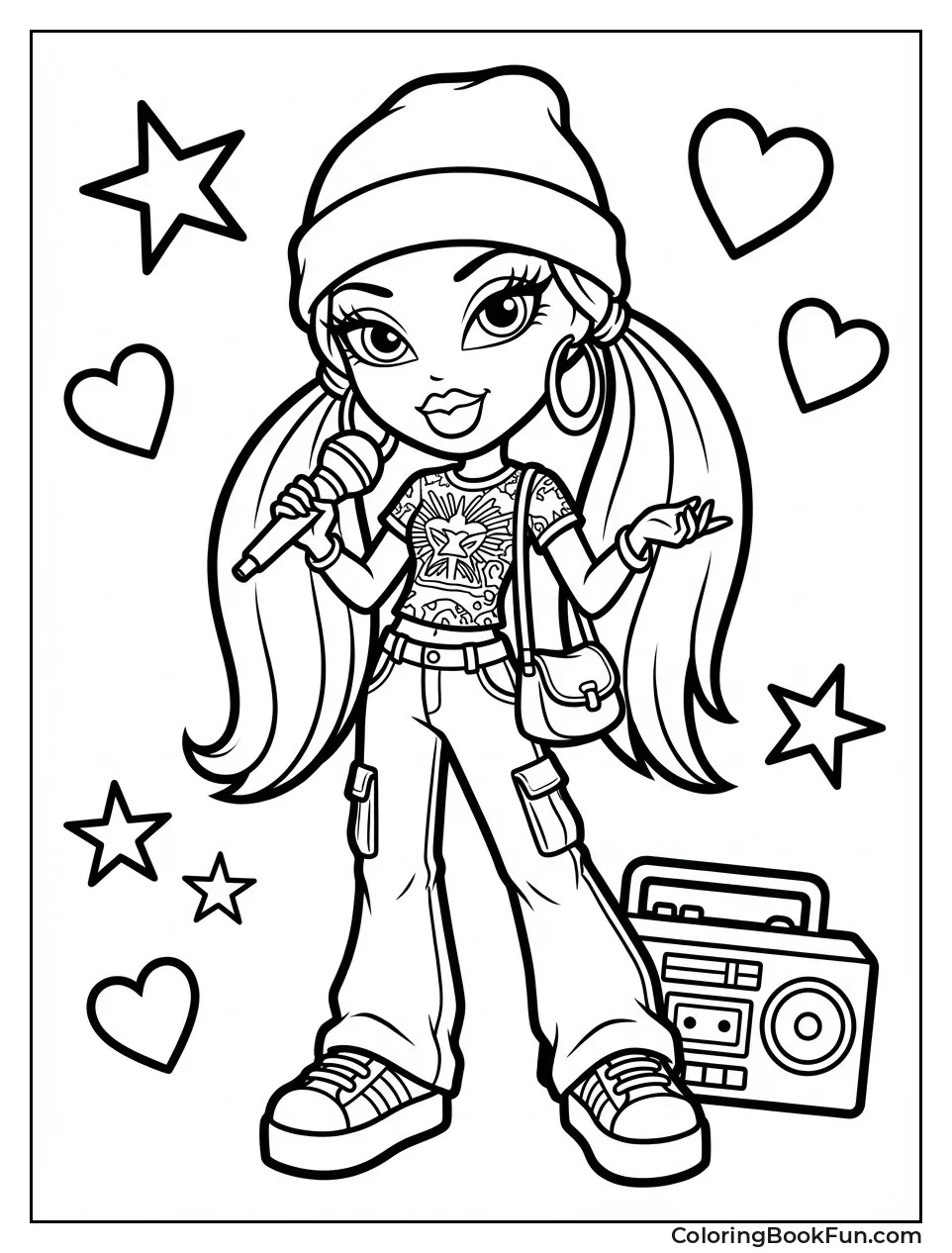 Playful Bratz Girl Outfit