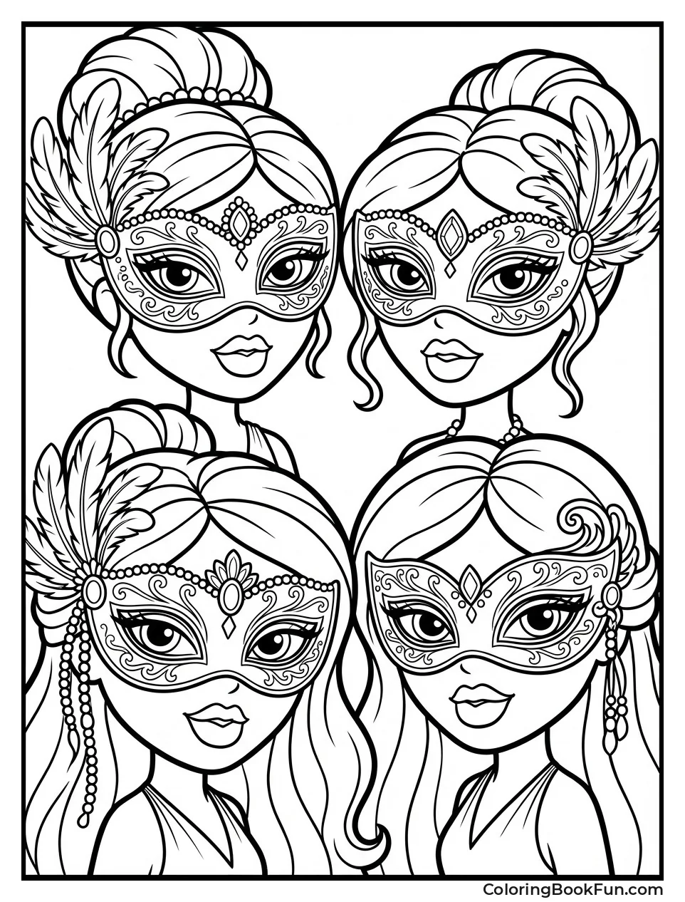 Bratz Wear Fancy Masks