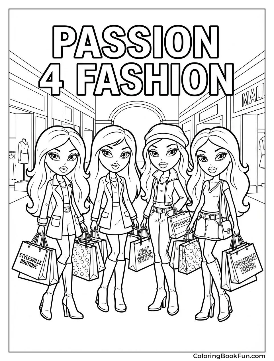 Bratz Carry Shopping Bags