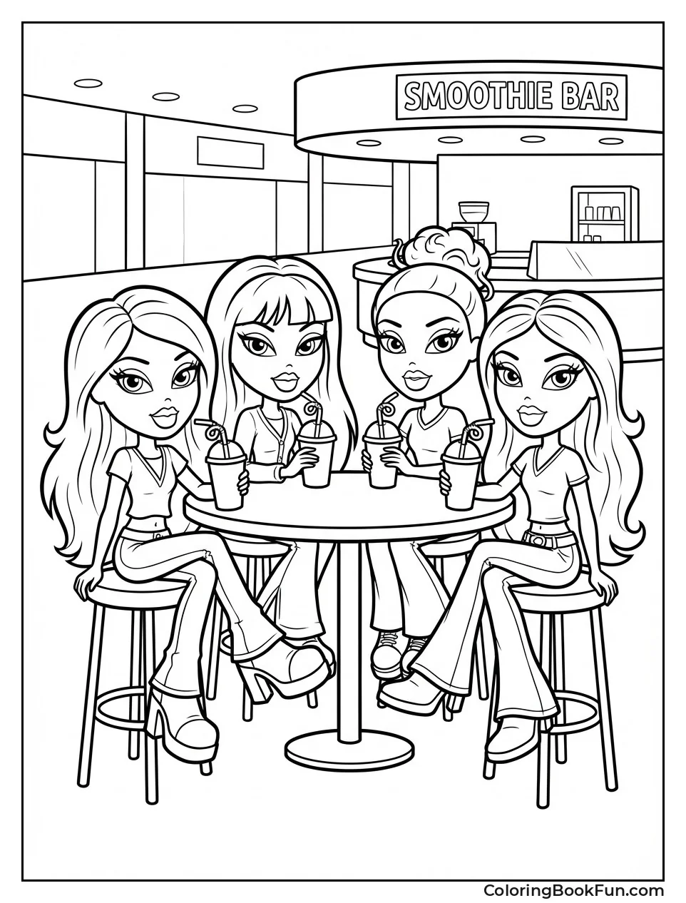 Bratz Sip Mall Smoothies