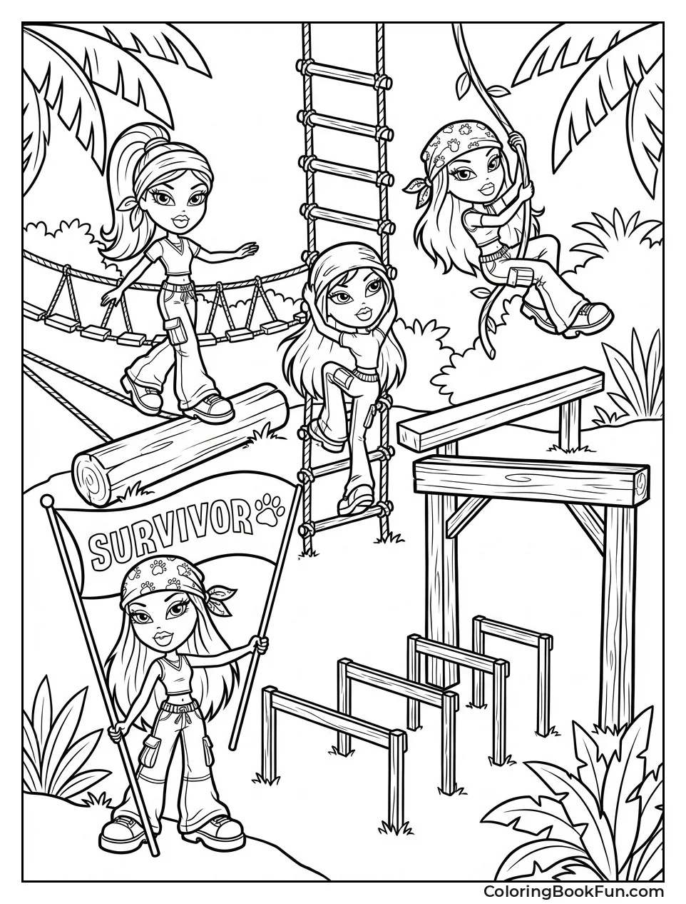 Bratz Run Jungle Challenge