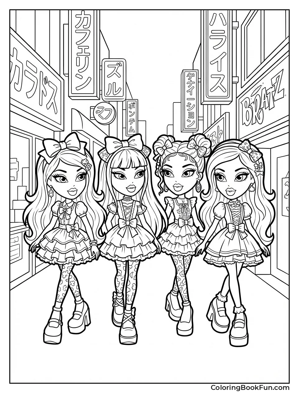 Bratz Stroll Tokyo Street