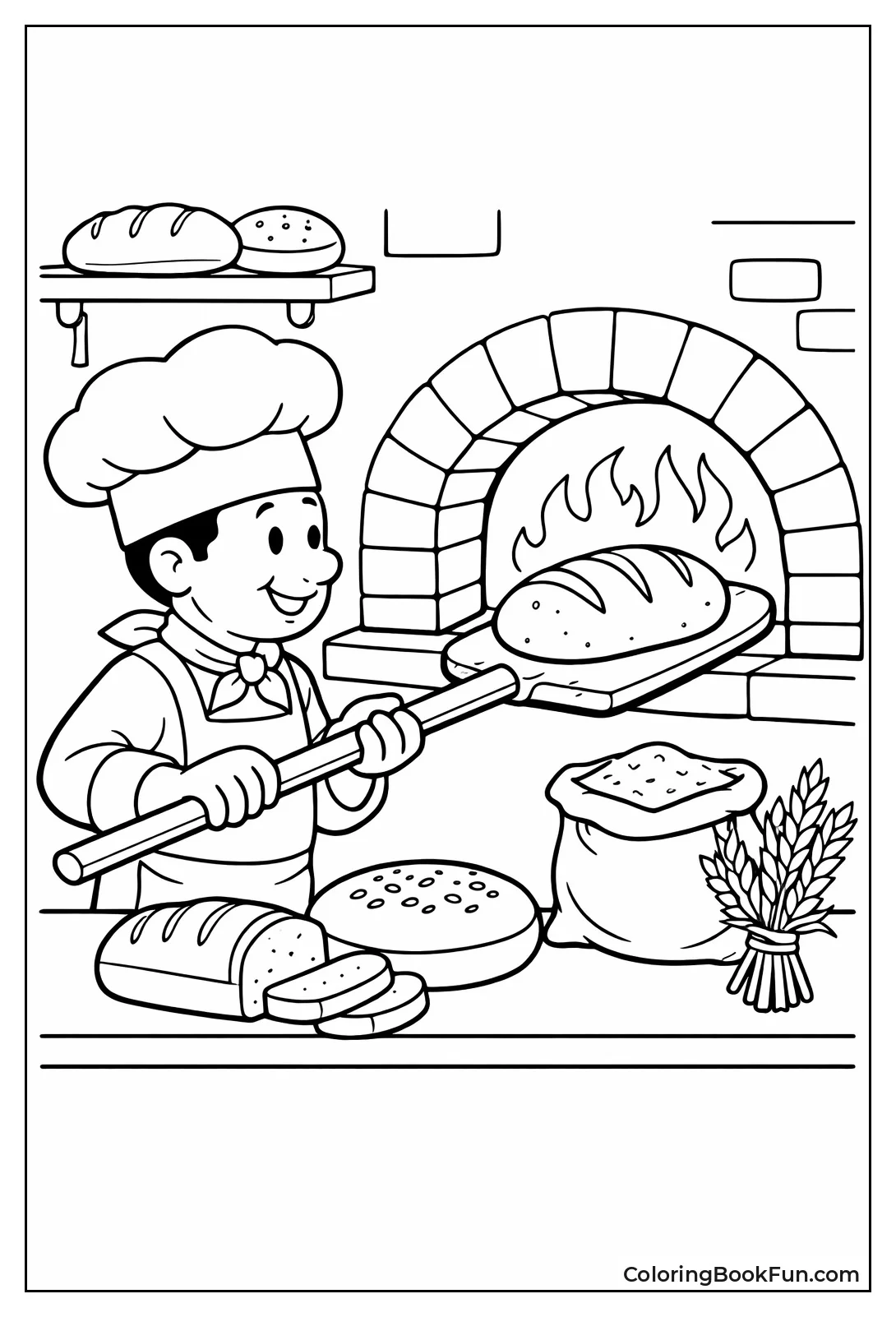 Chef Slides Loaf Oven