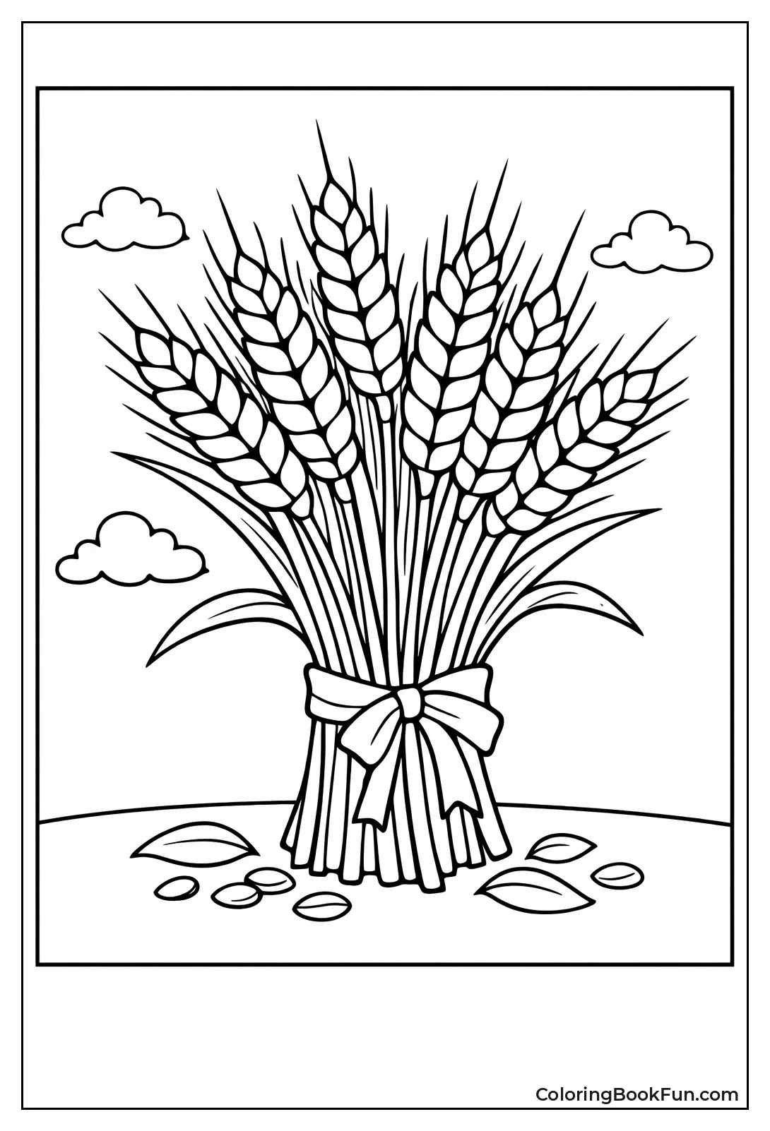 Golden Wheat Stalks Bundle