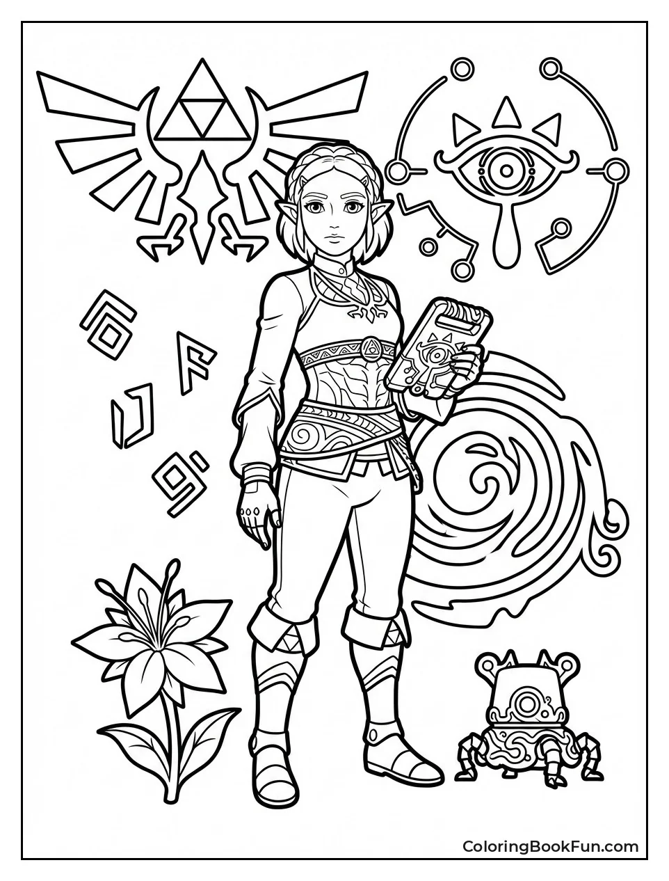 Zelda Glows with Wild Magic