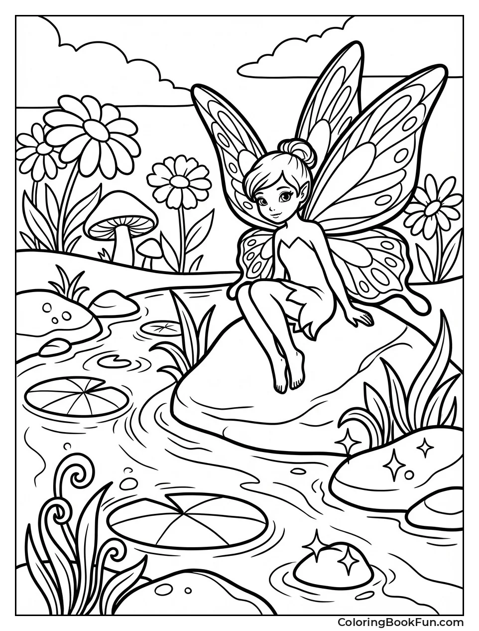 Fairy by Sparkling Brook