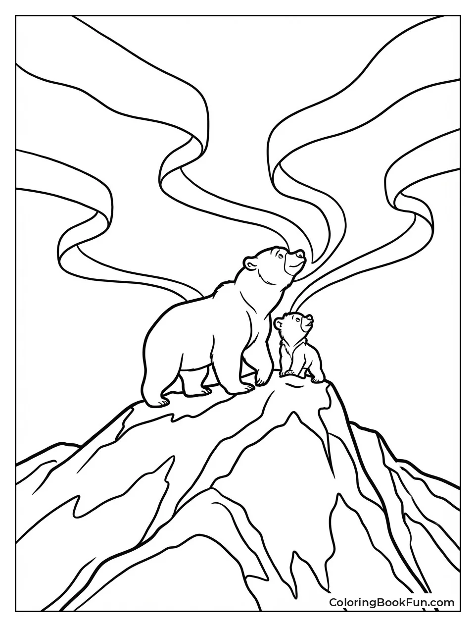 Brothers Climb to Aurora Peak