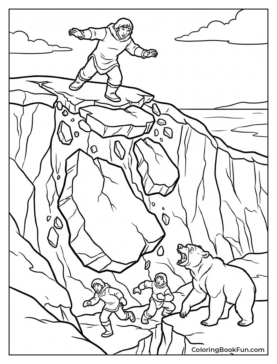 Sitka Drops Glacier to Save Brothers