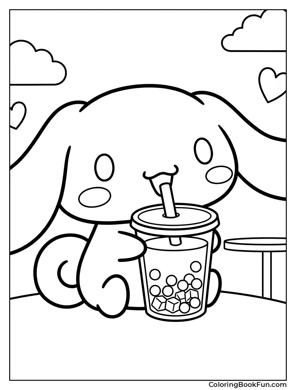 Sipping Bubble Tea