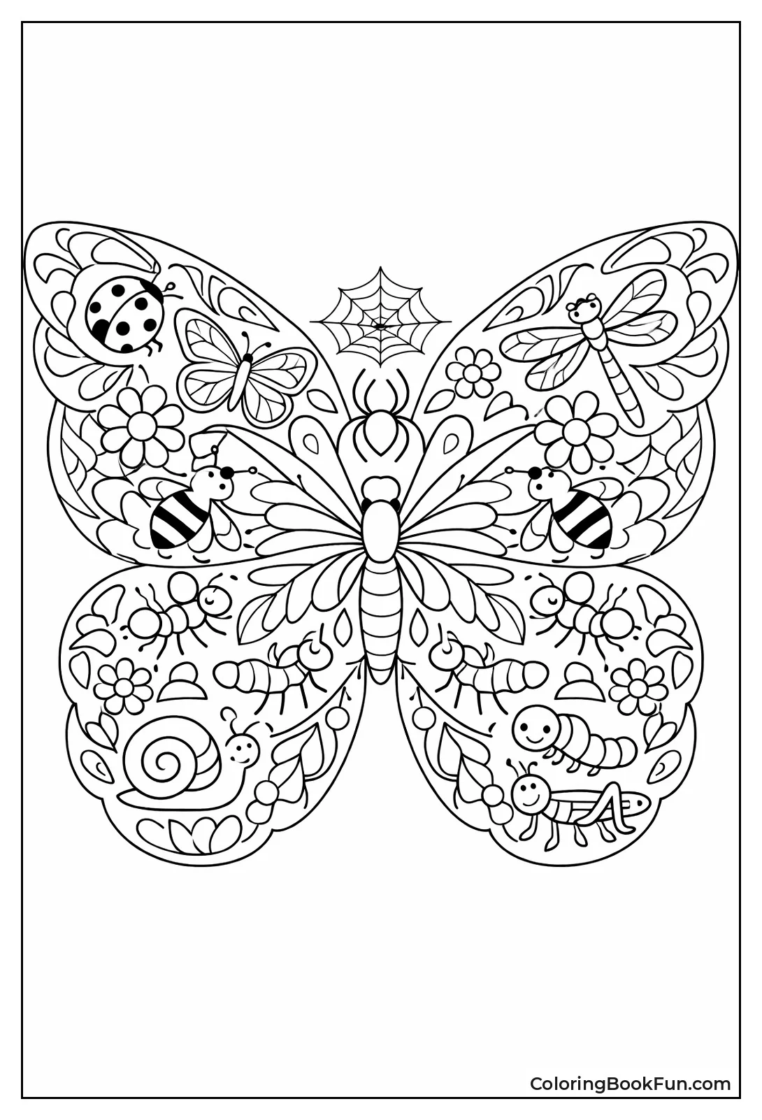 Butterfly Wing Mandala