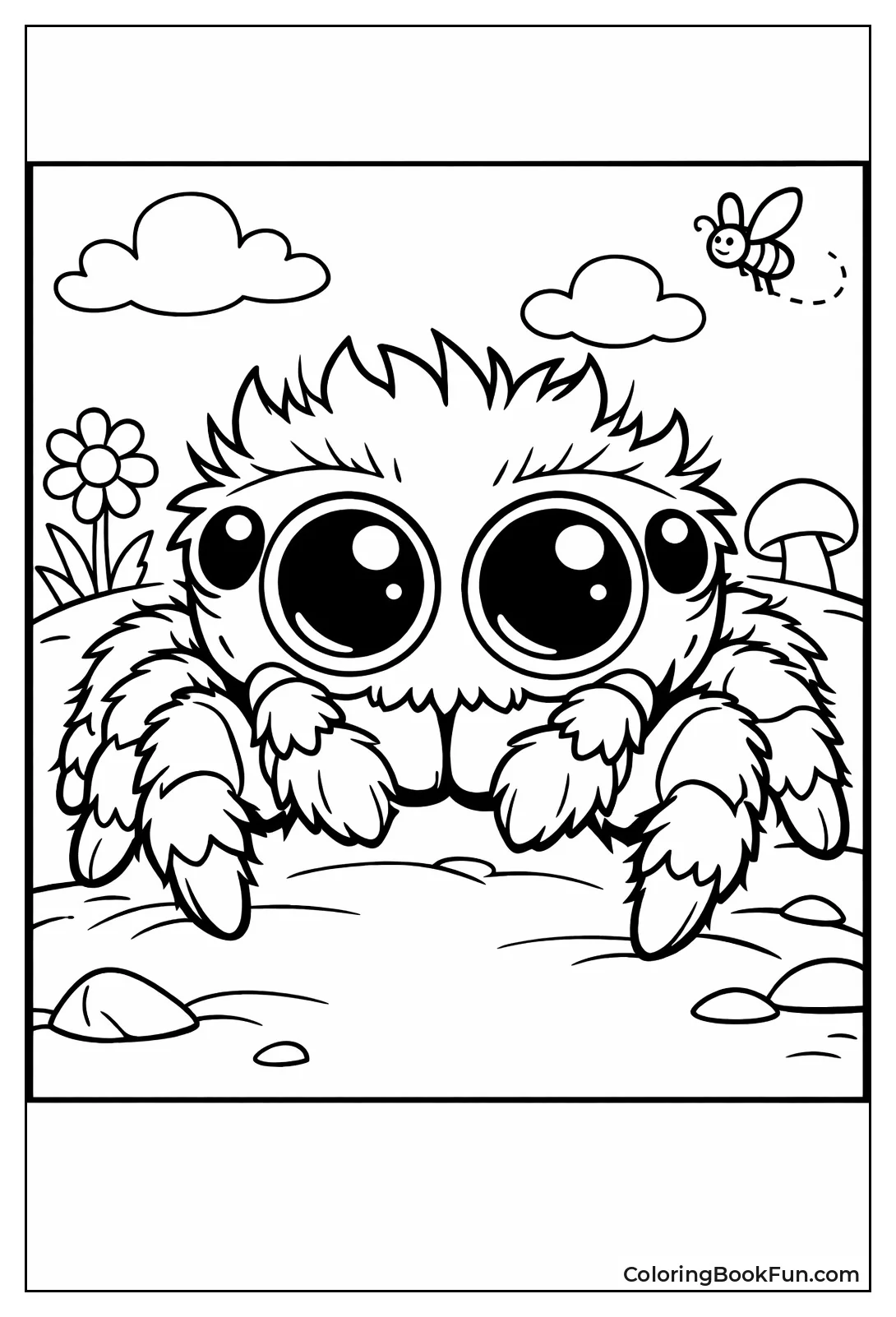 Jumping Spider Selfie