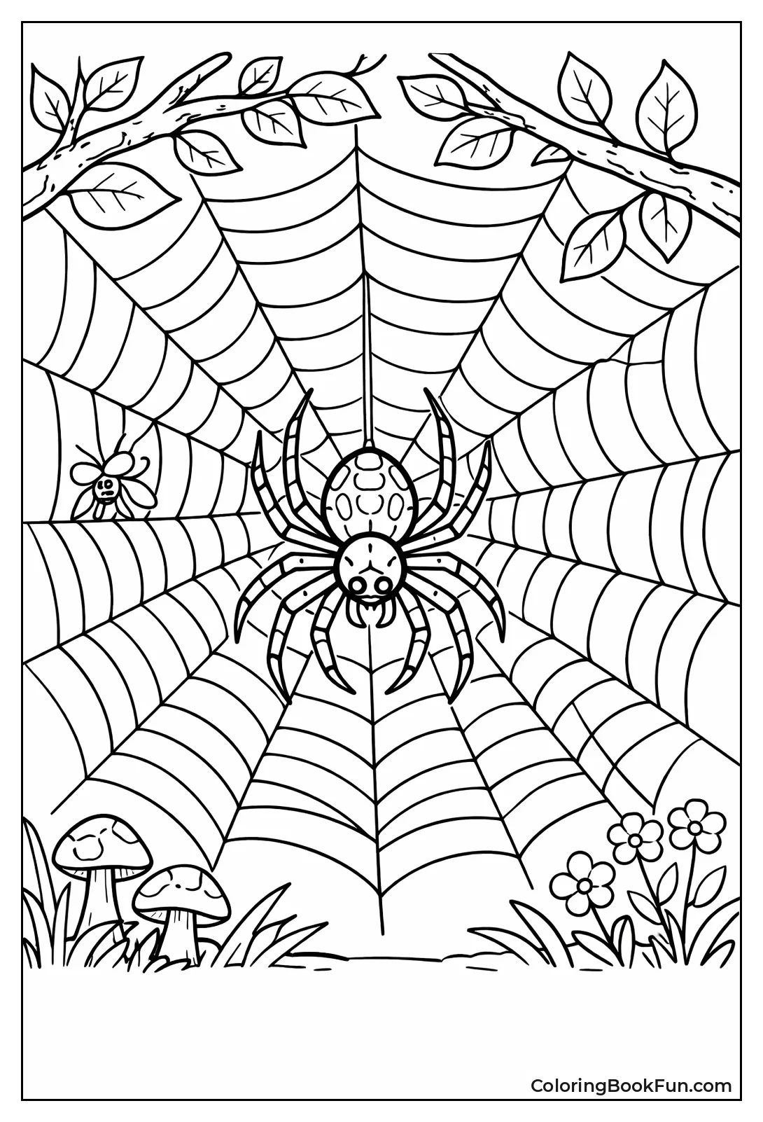 Spider in Intricate Web