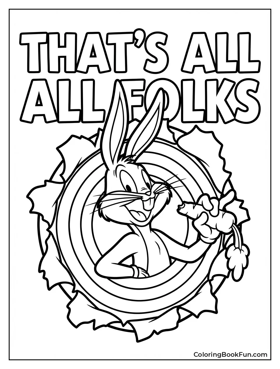 Bugs Bursts through Drum