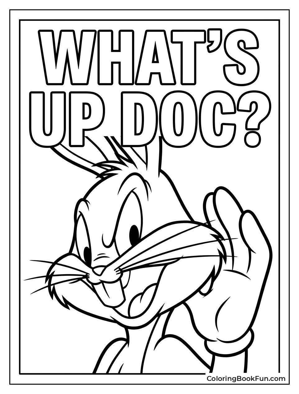 Bugs Asks What's Up Doc