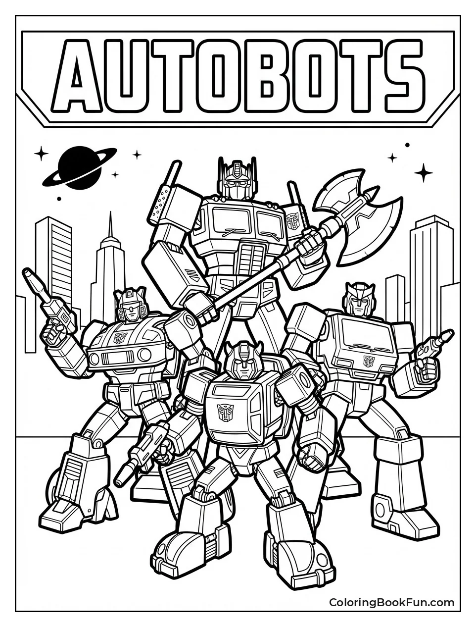 Autobots Assemble with Bumblebee