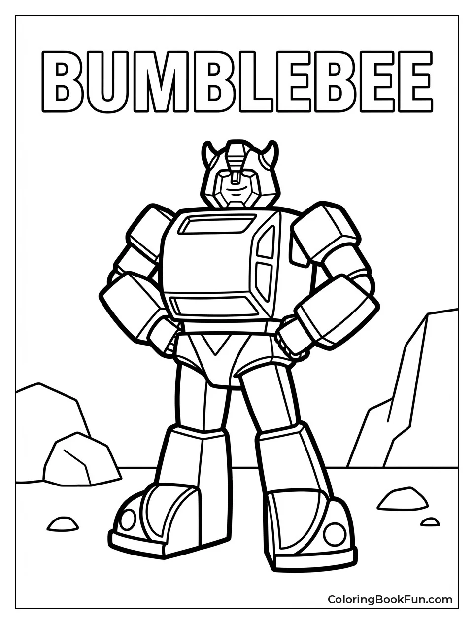Classic G1 Bumblebee Stands Heroic