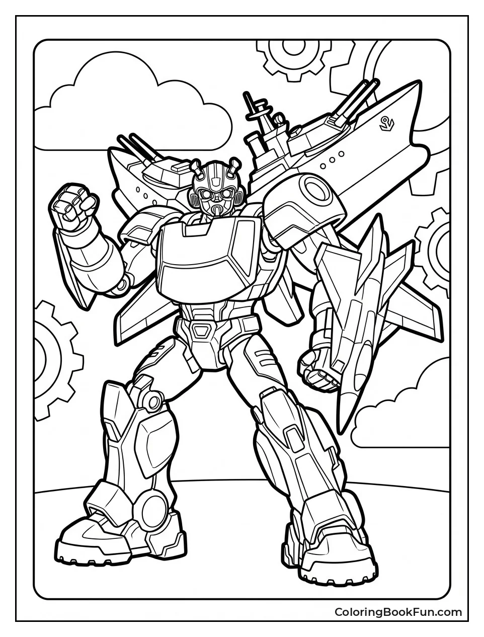 Spark Armor Bumblebee Merges Jet