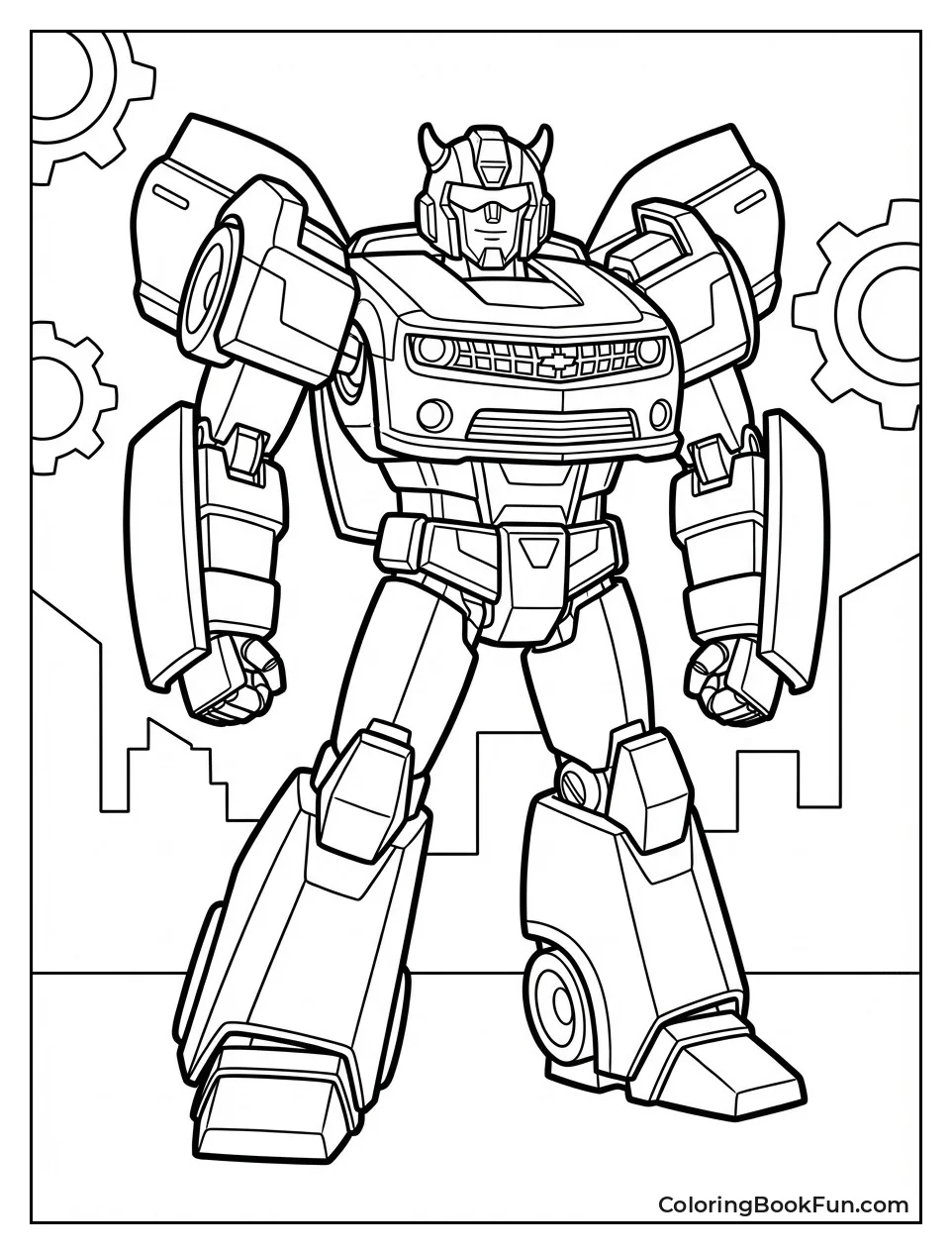 Goldbug Bumblebee Stands Mature