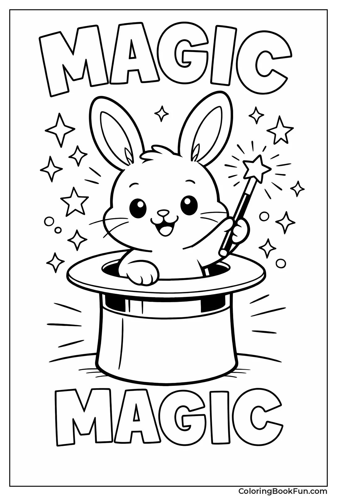 Rabbit Popping from Hat