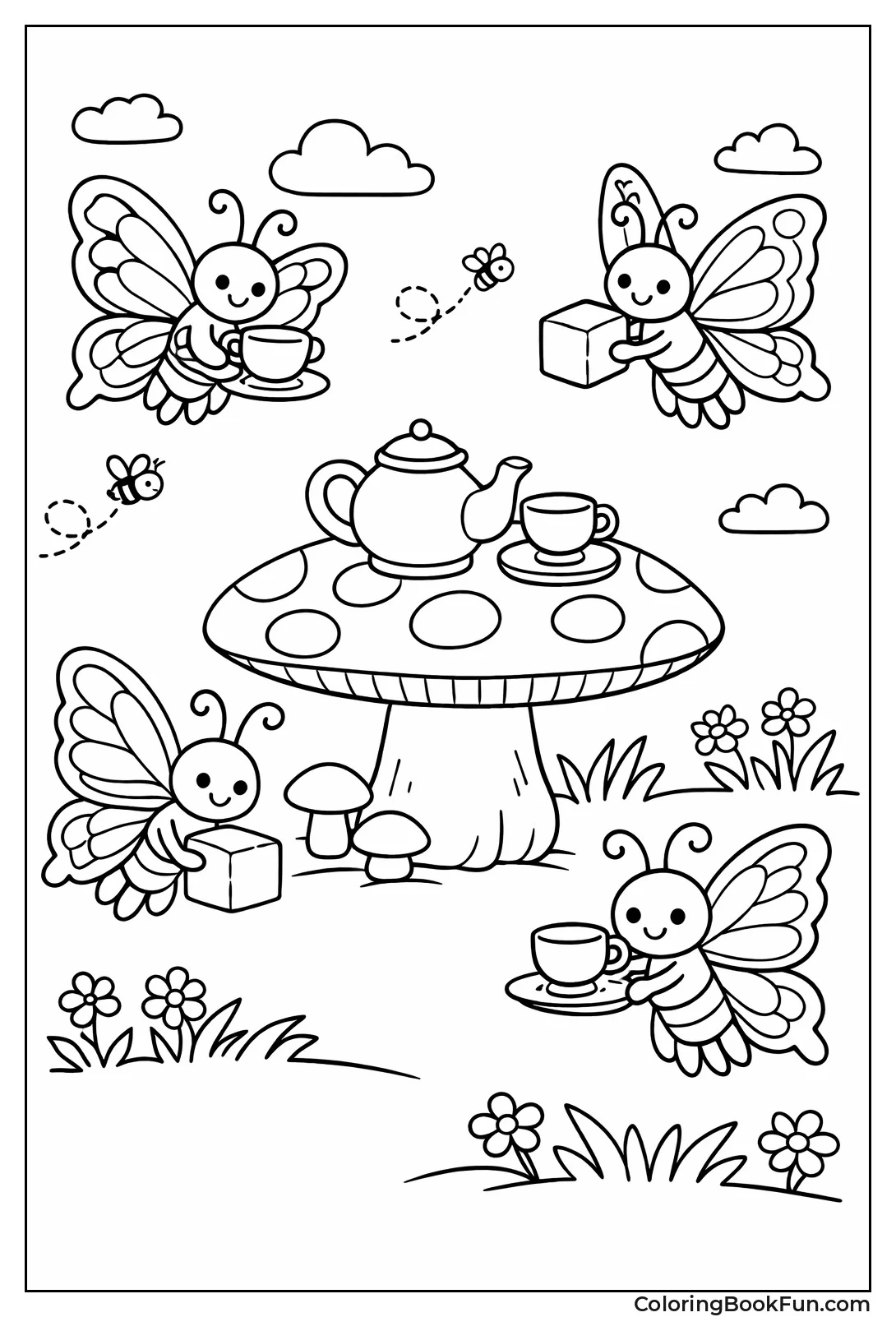 Butterflies Tea Party