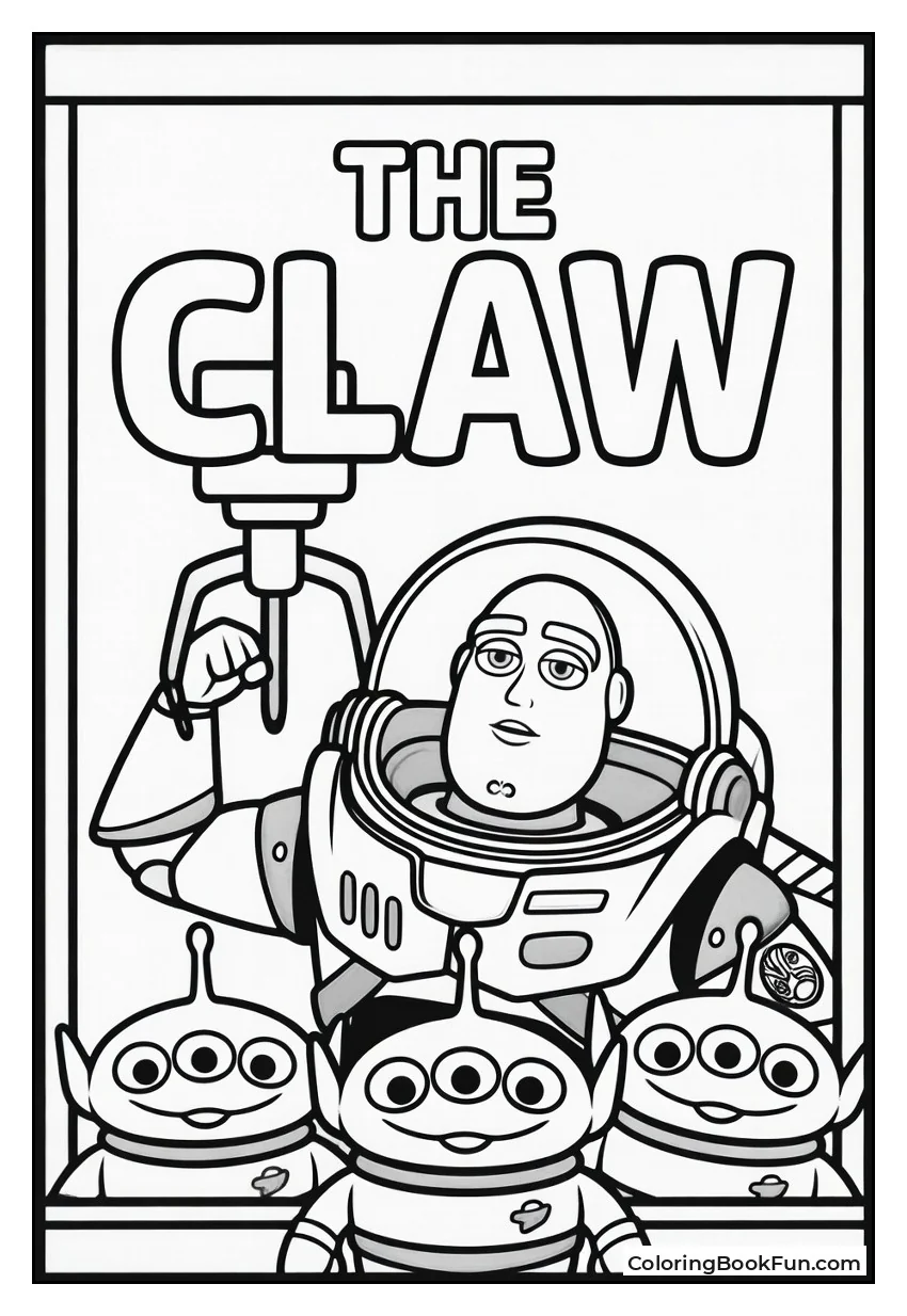 Buzz with Claw Aliens