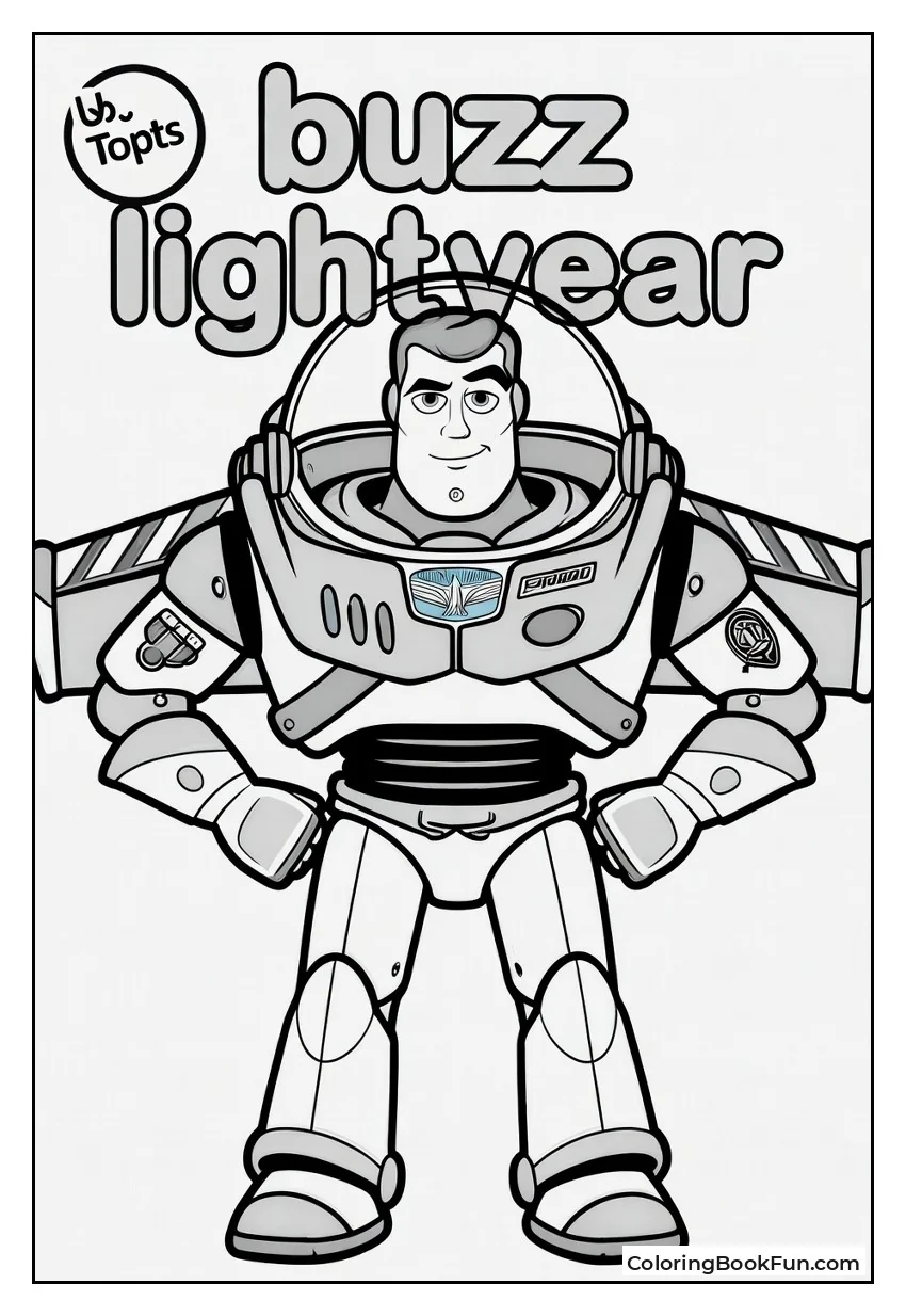 Buzz Poses with Utility Belt