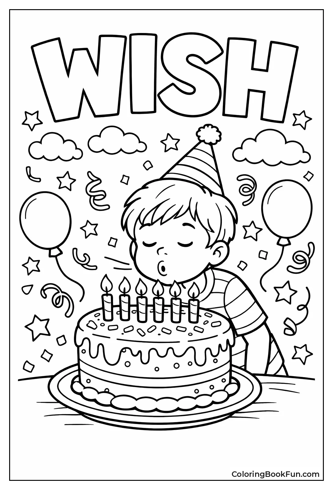 Blowing Out Birthday Candles