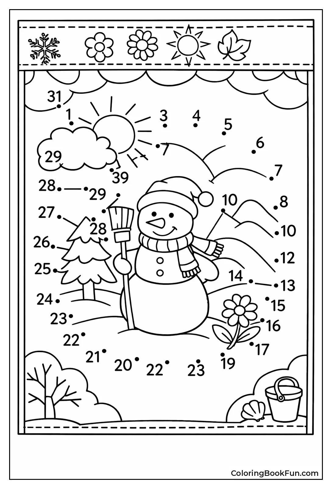 Connect Numbers to Show Picture