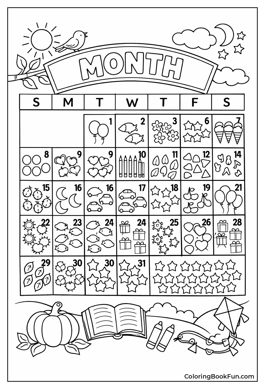 Count Stars Matching Each Date