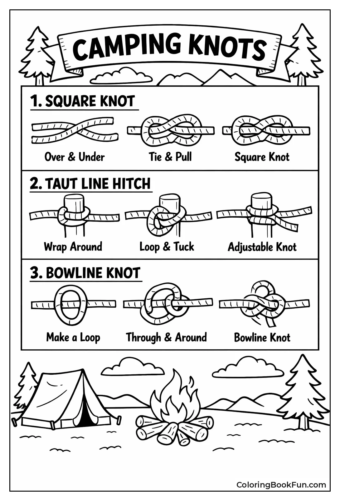 Guide to Camping Knots