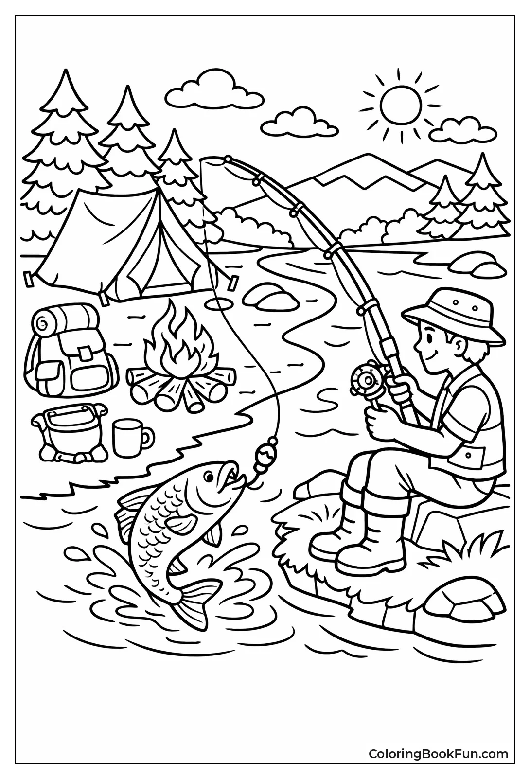 Angler Fishes near Camp