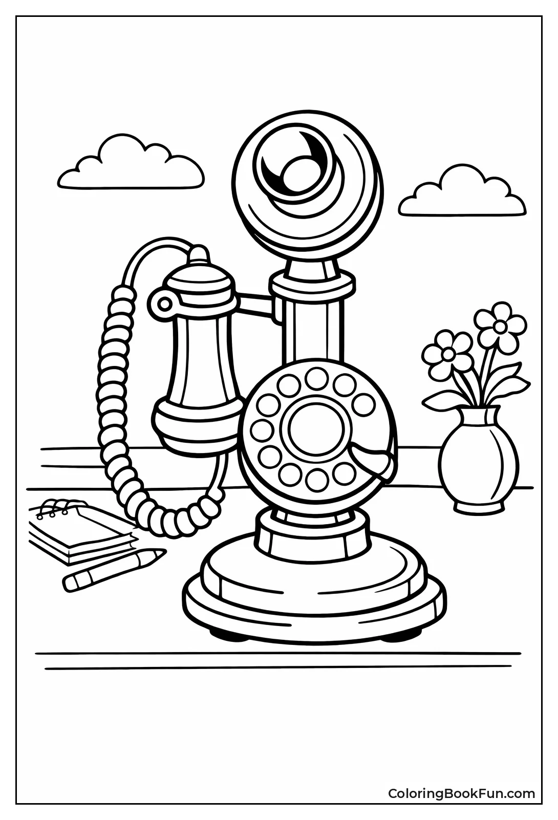 Tall Candlestick Phone Stands