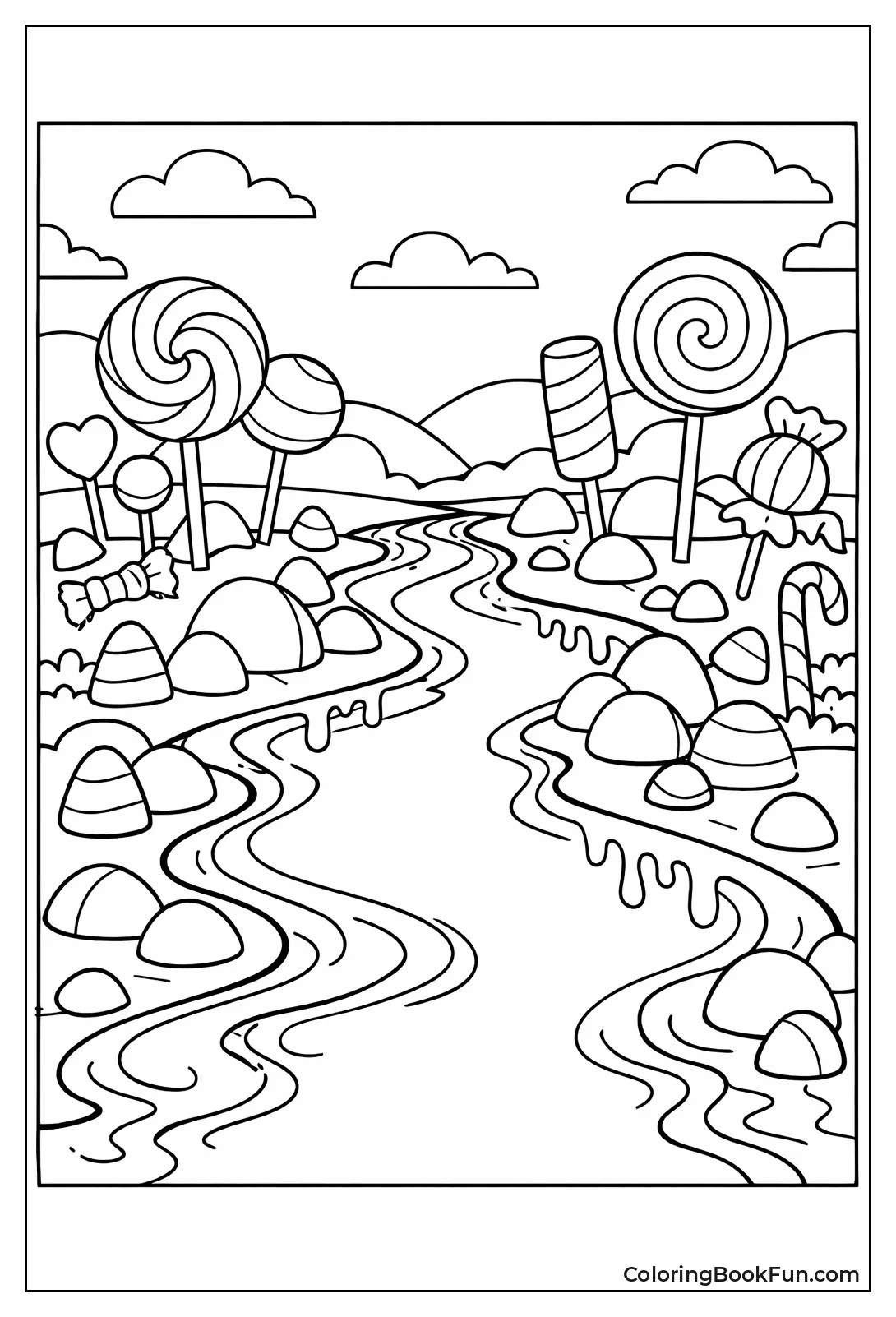 Lollipop Flower Candy Garden