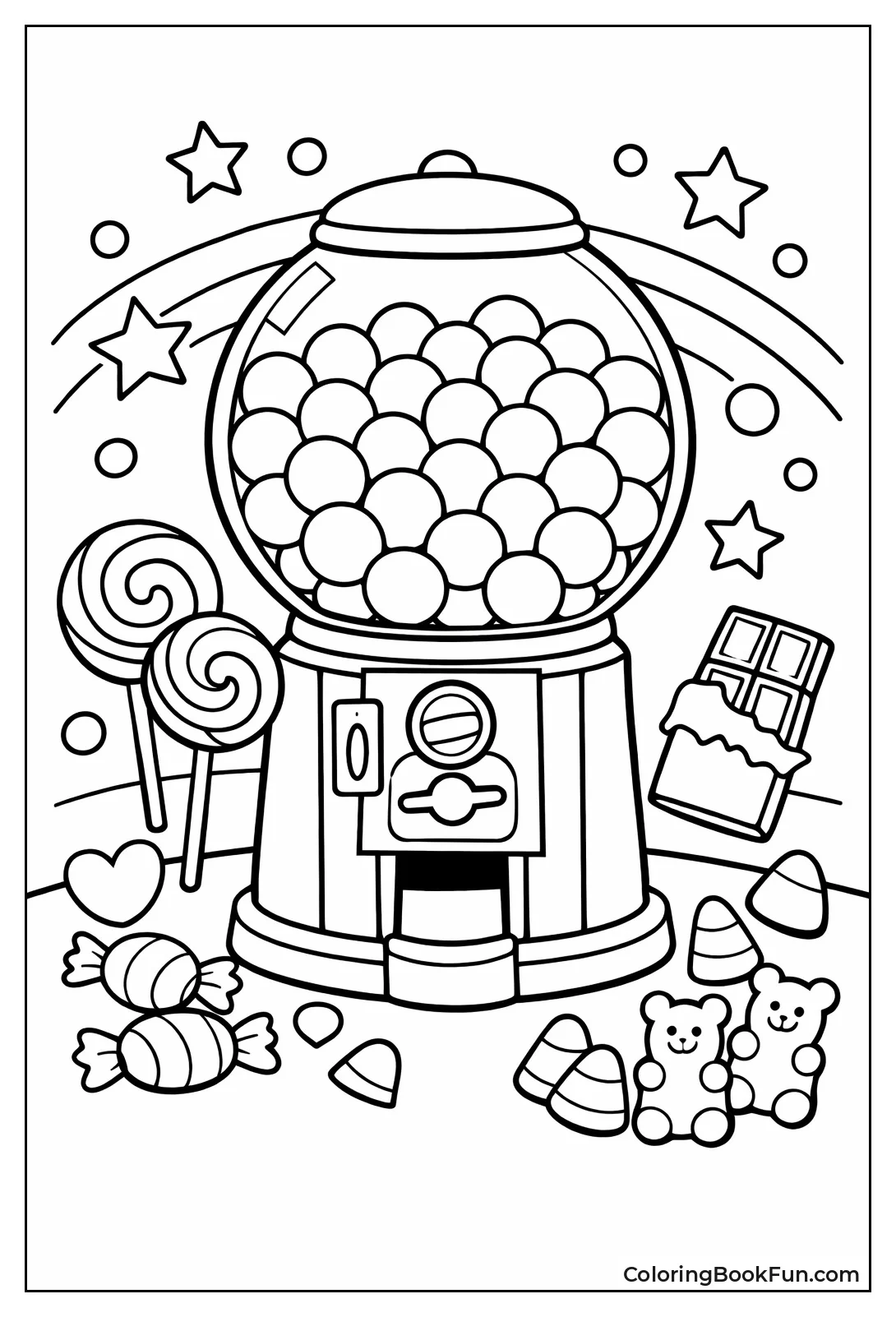 Vintage Gumball Machine