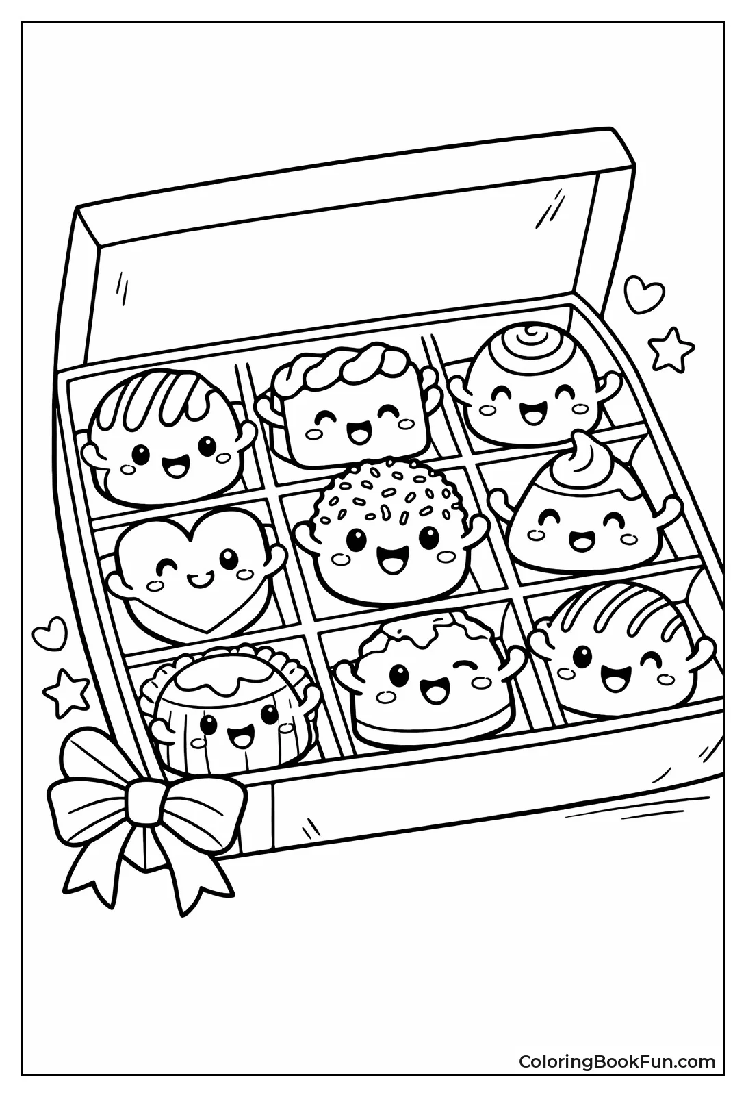 Chocolates with Cute Faces