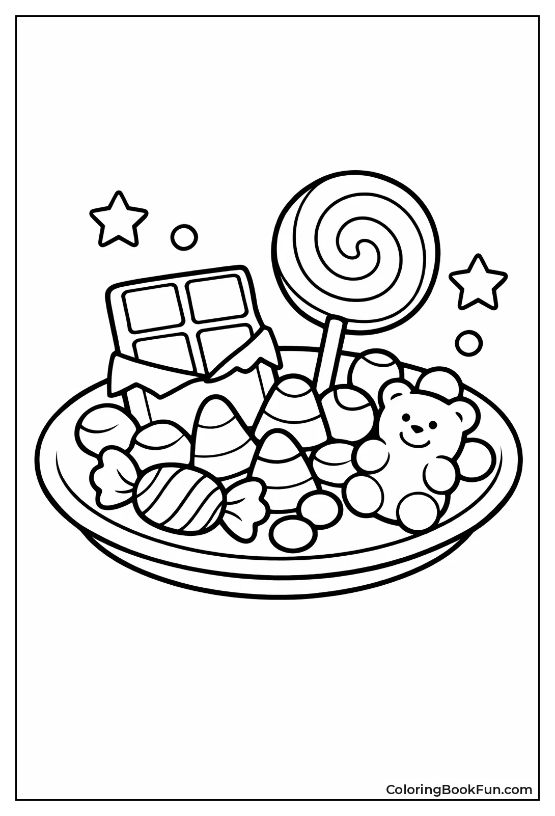 Dish of Tiny Candies