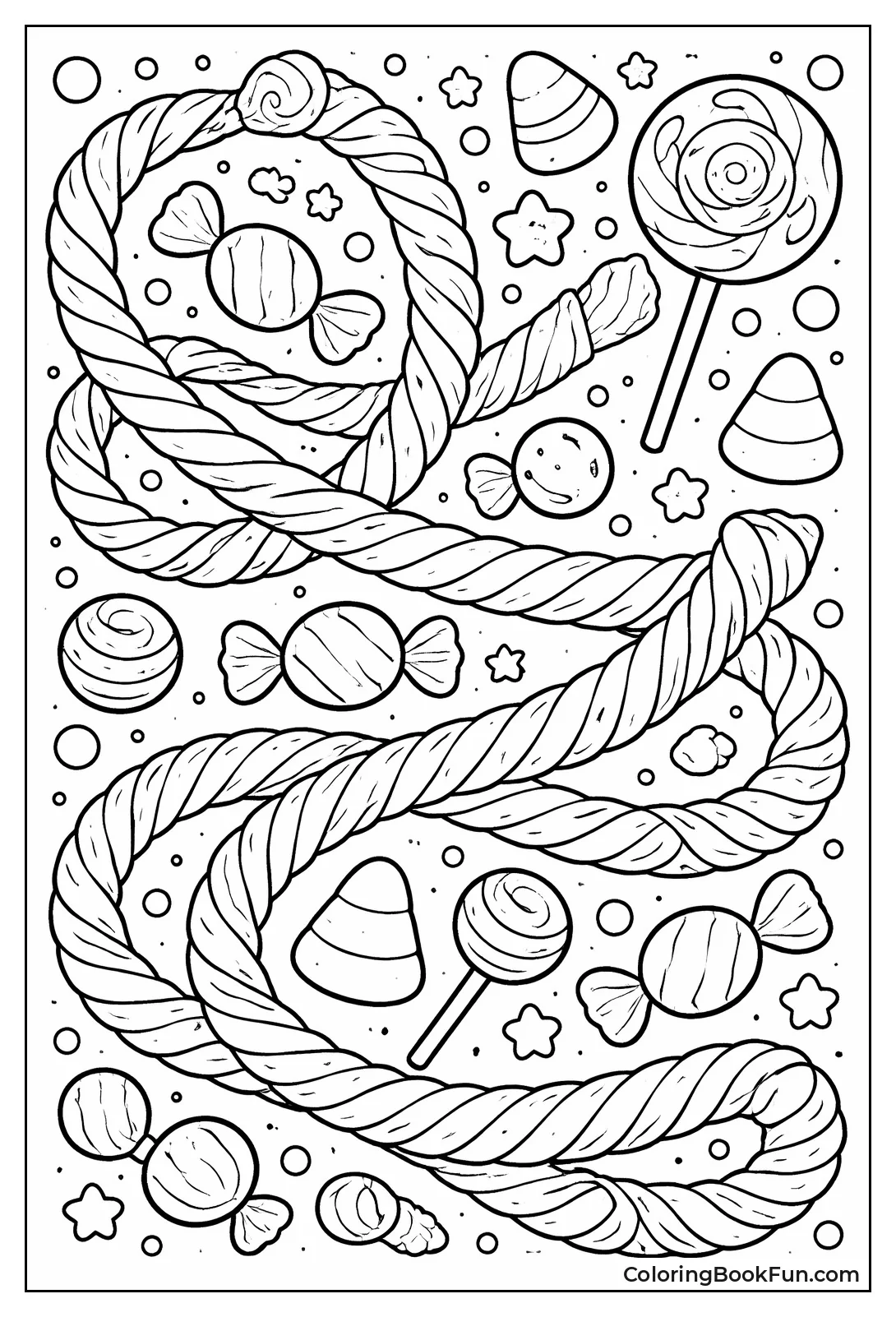 Twisted Licorice Ropes