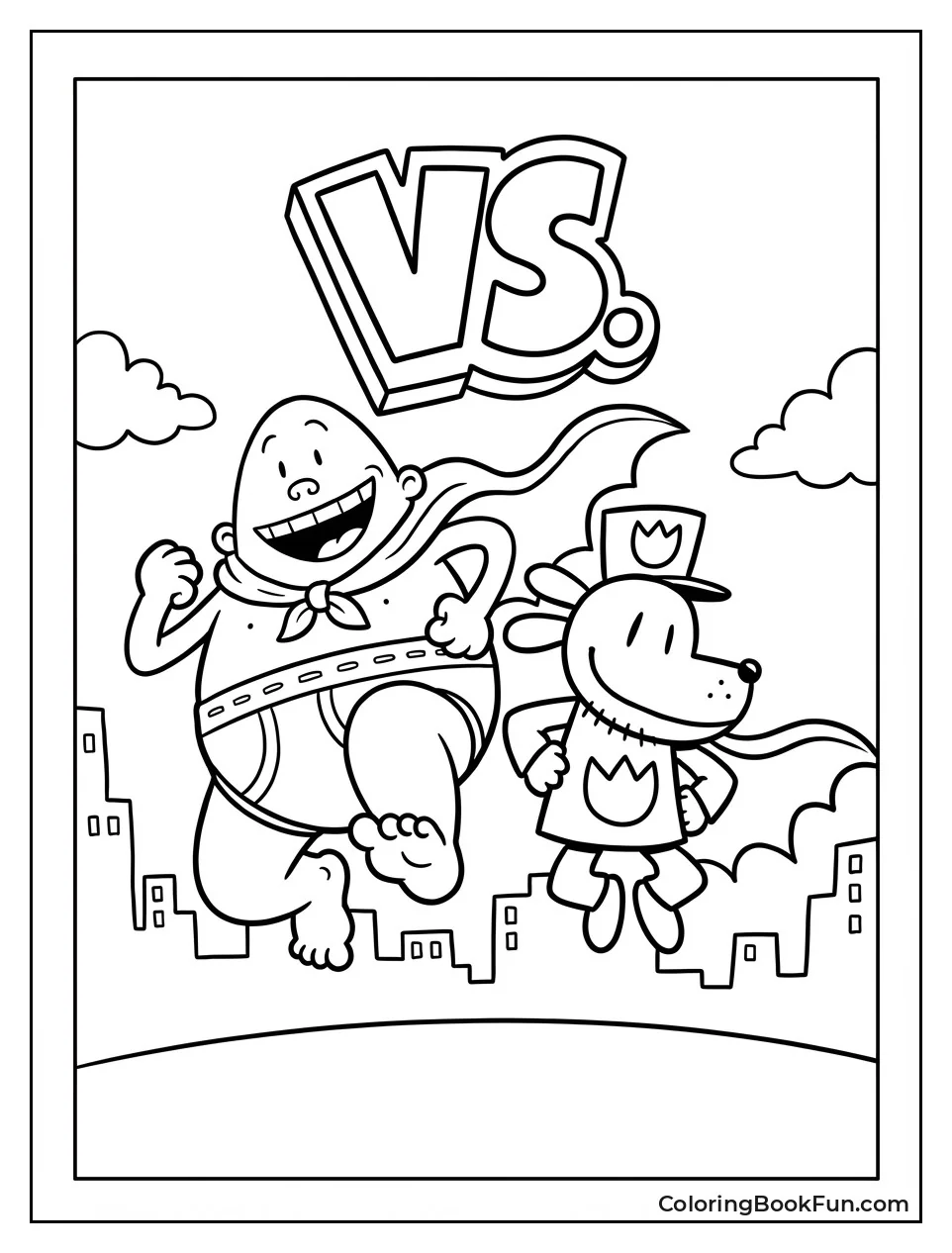 Underpants Teams with Dog Man