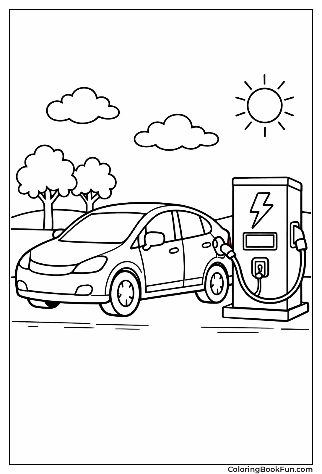 Electric Car Charging Plug