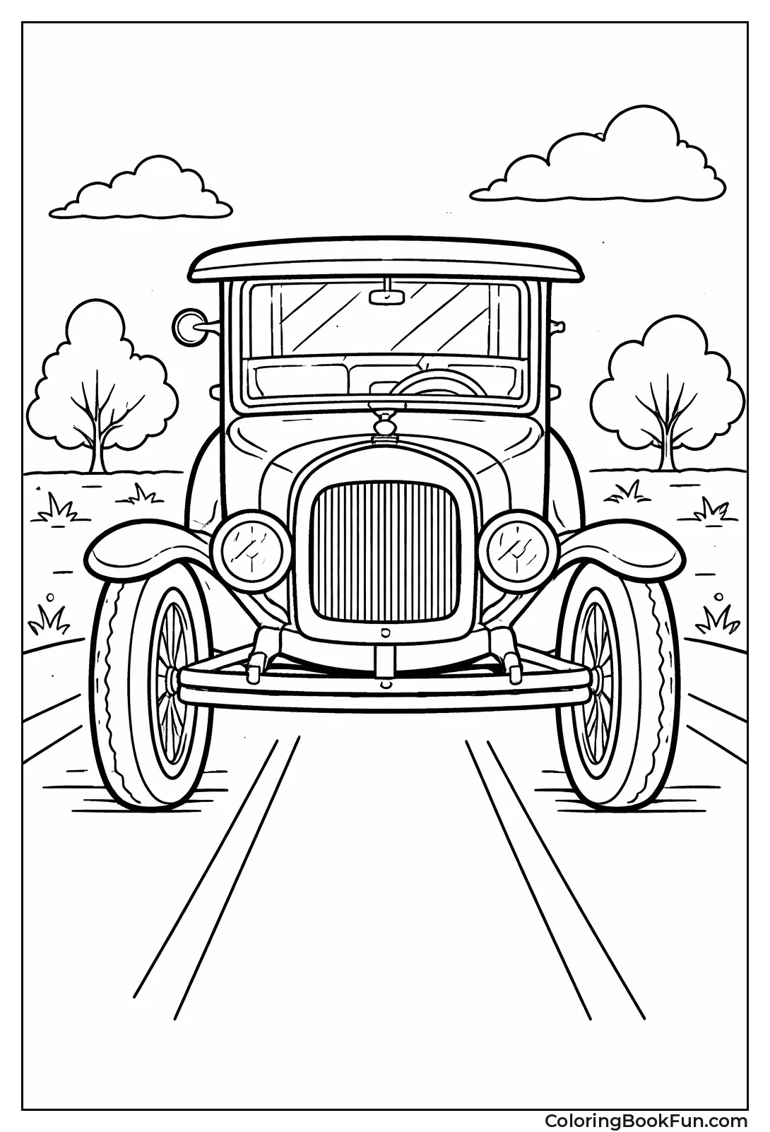 Vintage Model T Front