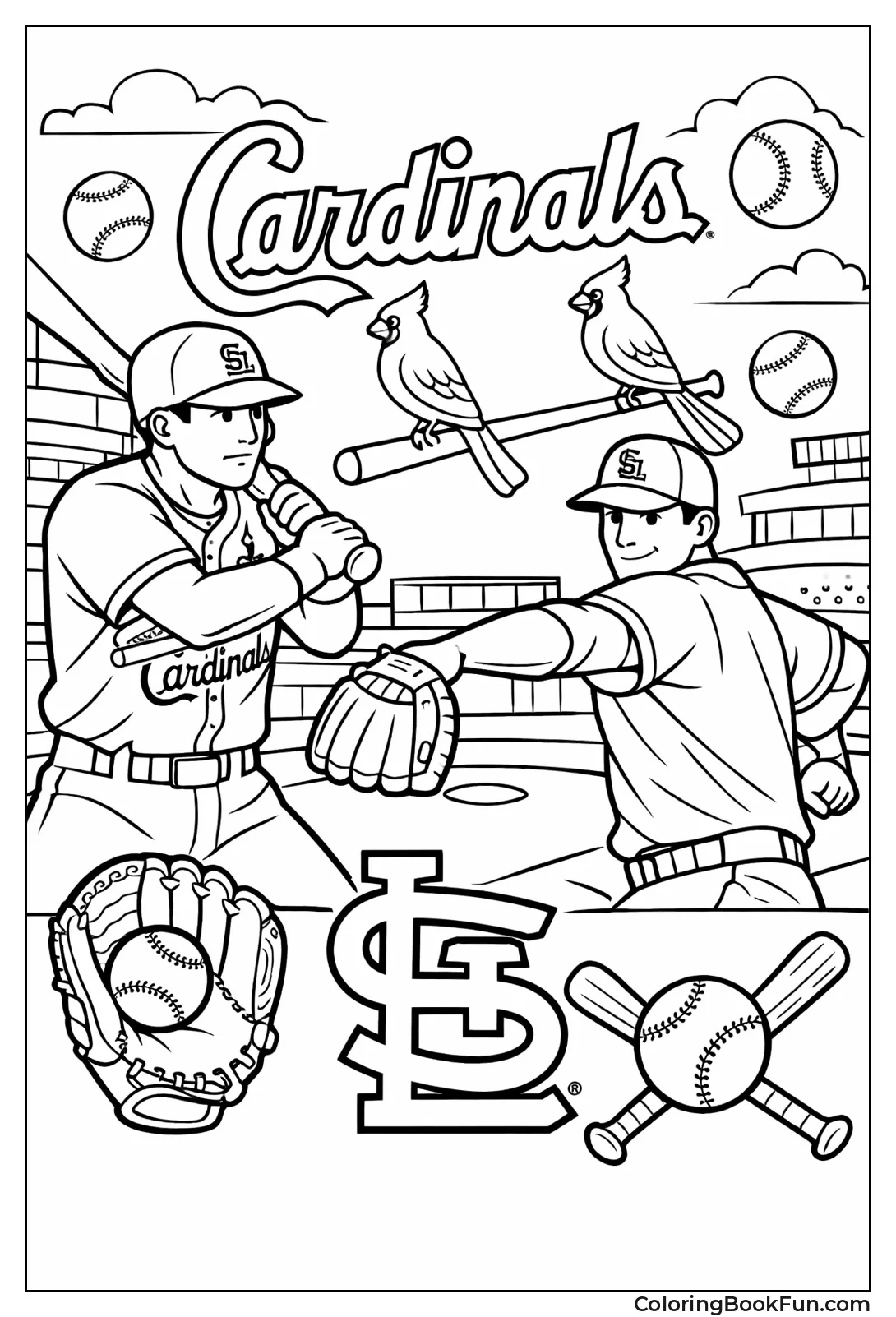 Cardinals Swing Team Bats