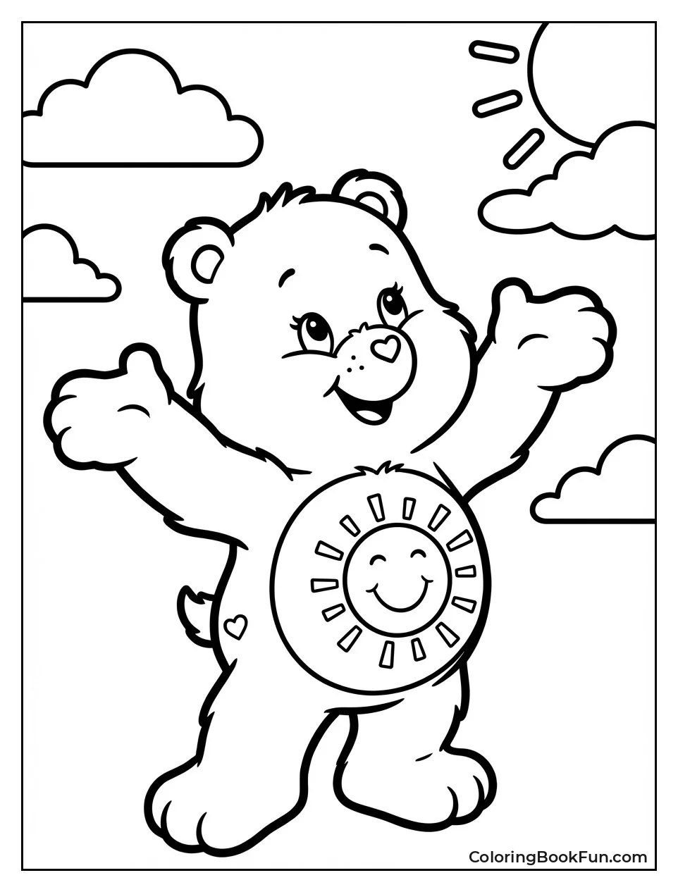 Funshine Bear Beams Cheer